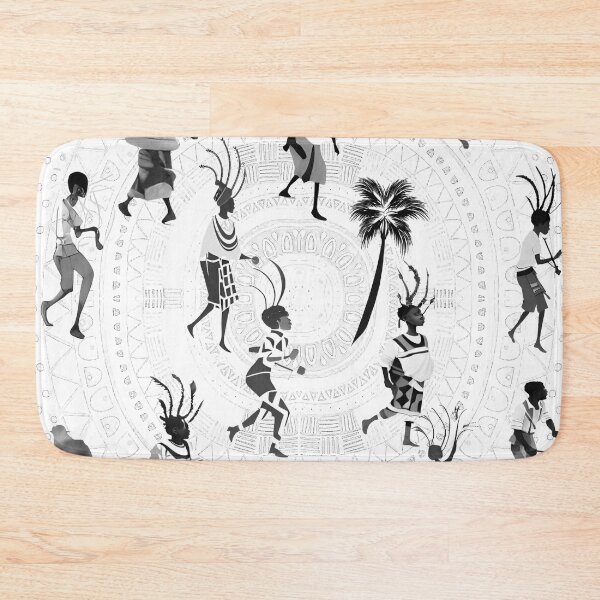 Item preview, africa, people, palm trees designed and sold by Maria Mihailova.
