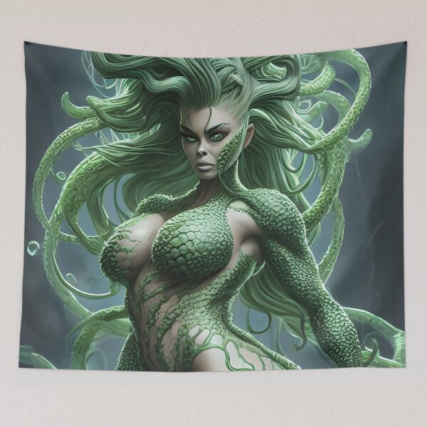 Item preview, Medusa, the horror of ancient times designed and sold by magikman65.