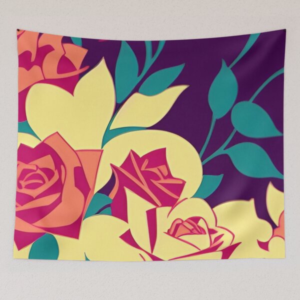 Item preview, Blooming Wild Roses Vintage Vibes designed and sold by pixxiesart.