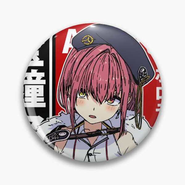 Item preview, Houshou Marine short hair with beret designed and sold by UDTee.