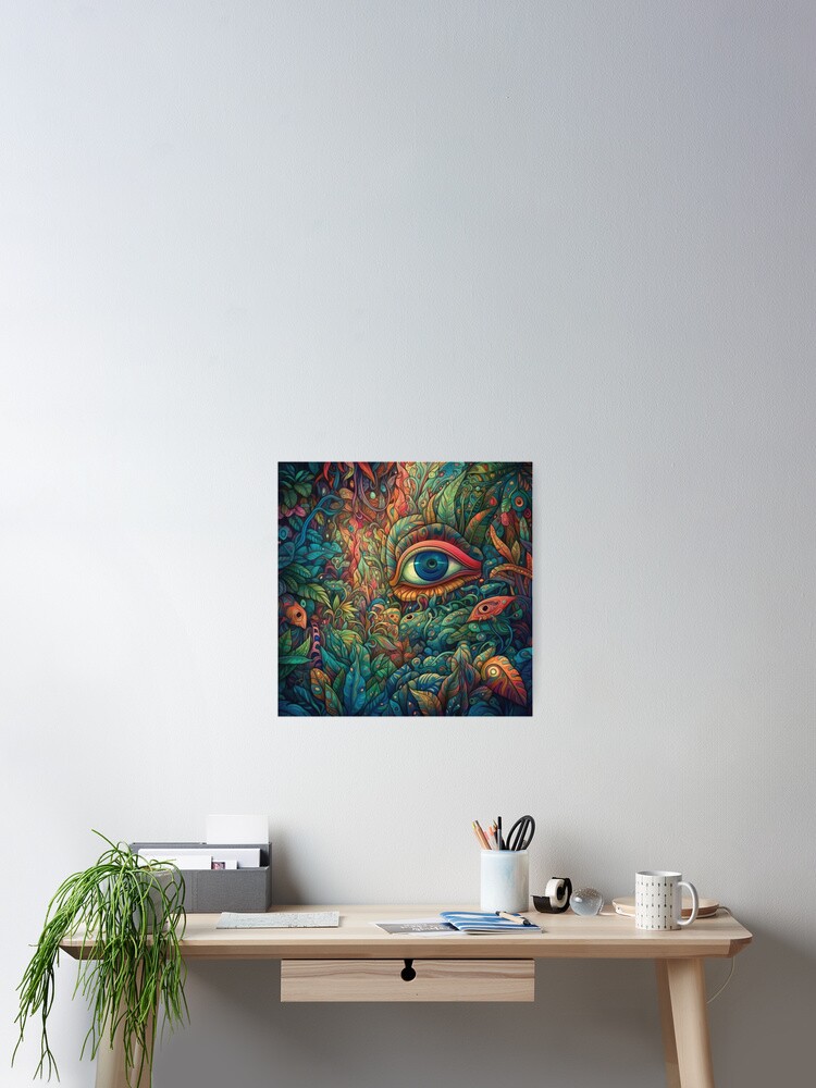 Imagen 2 de 3, Póster con la obra Inner Guidance, diseñada y vendida por SeedDesign.