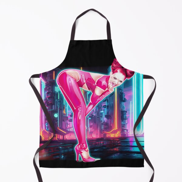 Item preview, Pinup Pink fetish - neon city designed and sold by kiwiartyfarty.