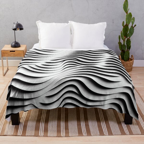 Item preview, Flowing Minimalist Pattern Digital Painting designed and sold by CodeAndColors.