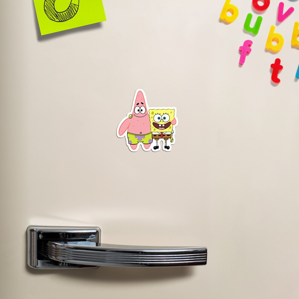"SpongeBob und Patrick" Magnet von mfitzy | Redbubble
