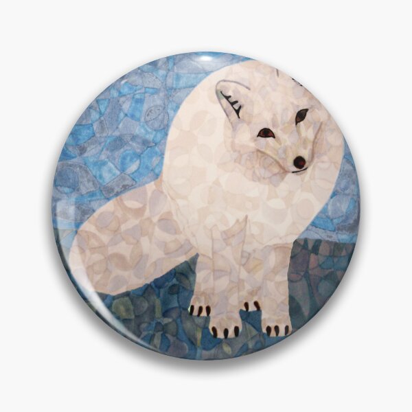 Item preview, Fluffy Arctic Fox designed and sold by inklets.