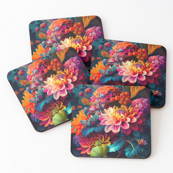 Item preview, Vibrant Profusion Digital Painting designed and sold by CodeAndColors.