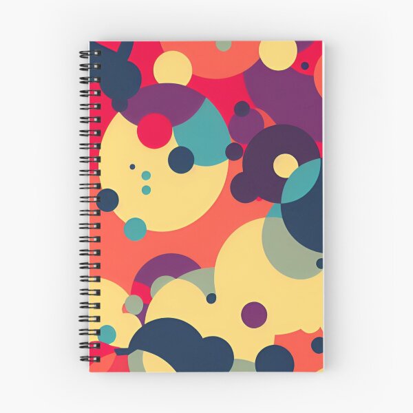 Artikelvorschau, Dotty Dot Colors Splash abstraktes Muster entworfen und verkauft von pixxiesart.