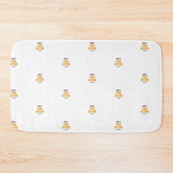 Item preview, Step One Take Action Funny Entrepreneur  designed and sold by mkzmerch.