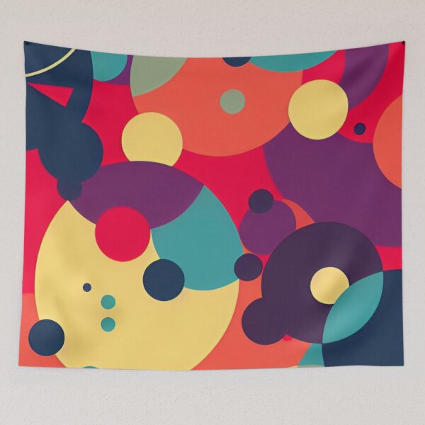 Item preview, Dotty Dot Colors Splash Abstract Pattern designed and sold by pixxiesart.