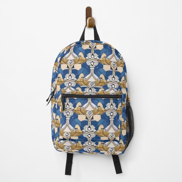 Artikelvorschau, Retro Tile Pattern Blue, Beige and White entworfen und verkauft von RetroTile.