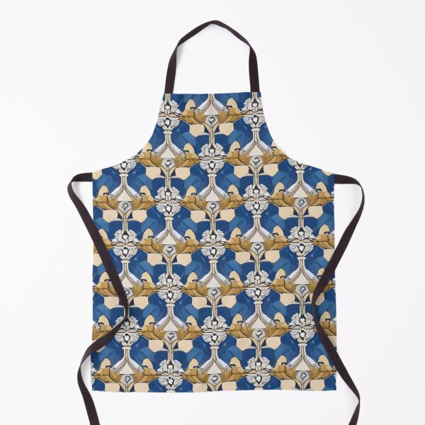 Item preview, Retro Tile Pattern Blue, Beige and White designed and sold by RetroTile.