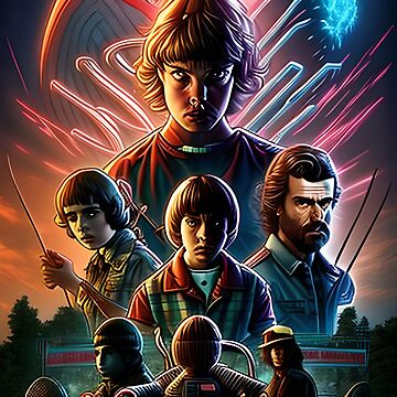 Stranger Things Fan Art (Stranger Things Characters) iPad Case & Skin for  Sale by CatifyMeowz