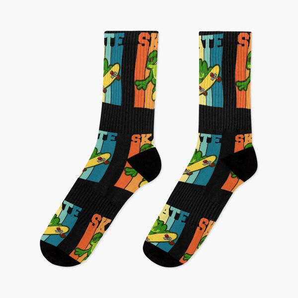 Item preview, Retro Frog Skate Design with Bold Text designed and sold by ElLocoMus.
