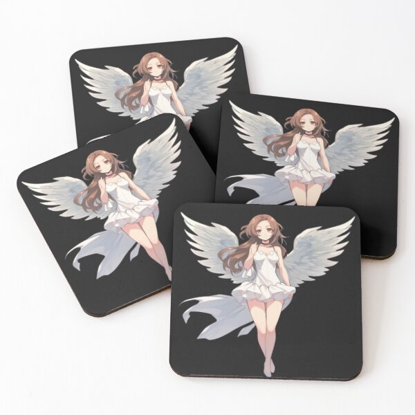 Item preview, Anime Cute Angel Fantasy - Colorful and Whimsical Illustration designed and sold by CRAZY&ART.