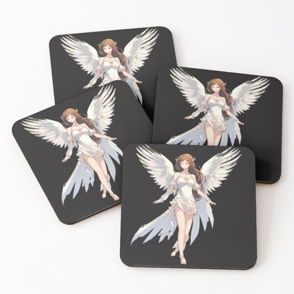 Item preview, Anime Cute Angel Fantasy - Colorful and Whimsical Illustration designed and sold by CRAZY&ART.