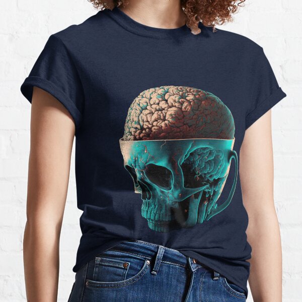 Vista previa del artículo con la obra «Caffeine Brain», diseñado y vendido por Daniel Mac.