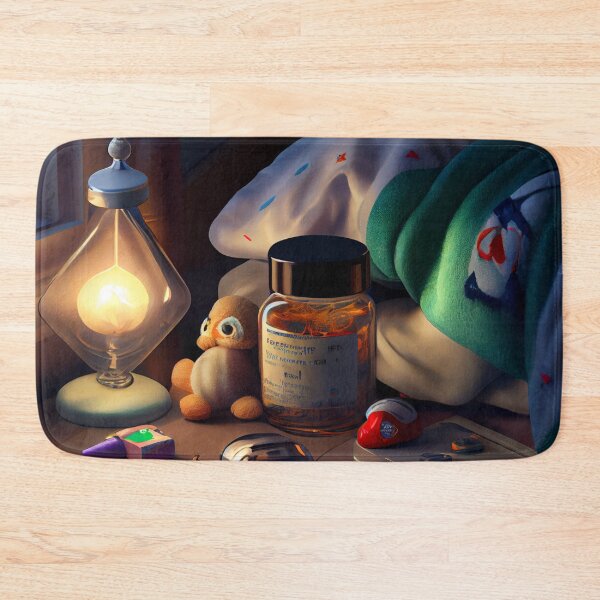 Item preview, Bedtime Essentials Digital Painting designed and sold by CodeAndColors.