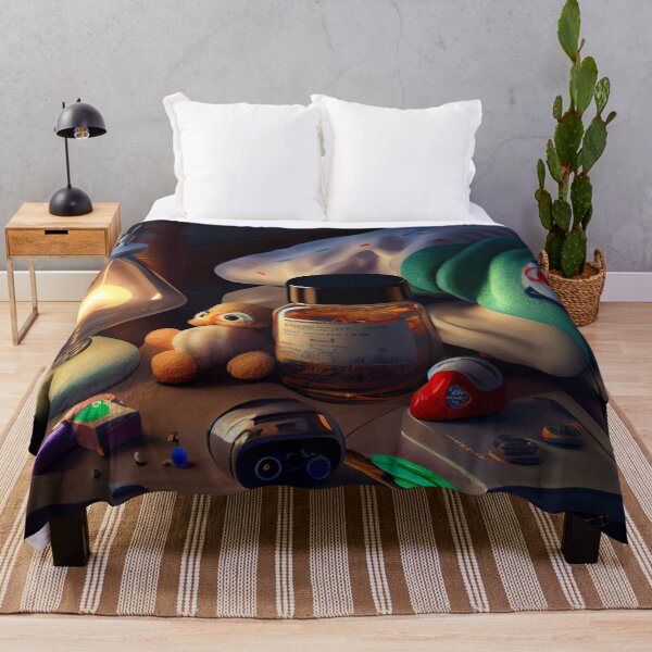 Item preview, Bedtime Essentials Digital Painting designed and sold by CodeAndColors.