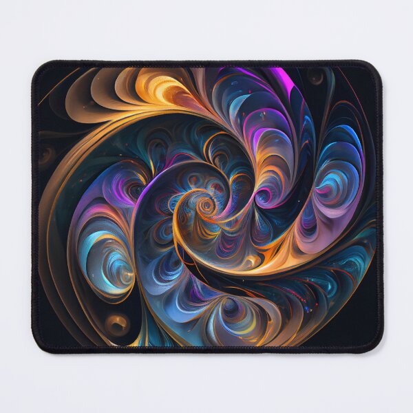 Item preview, Dazzling Enigma Swirl Digital Painting designed and sold by CodeAndColors.