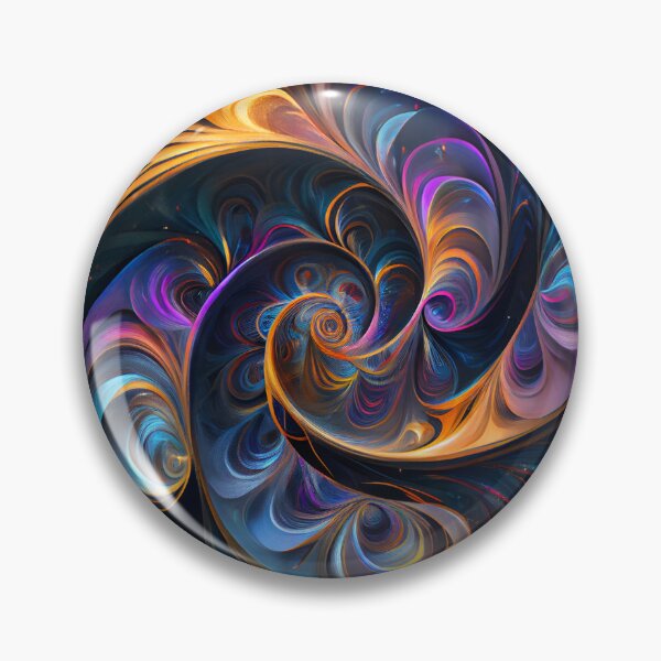 Item preview, Dazzling Enigma Swirl Digital Painting designed and sold by CodeAndColors.