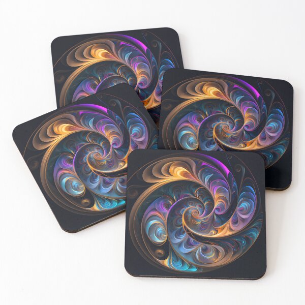 Item preview, Dazzling Enigma Swirl Digital Painting designed and sold by CodeAndColors.