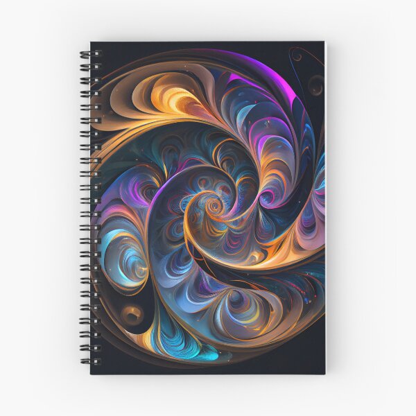 Item preview, Dazzling Enigma Swirl Digital Painting designed and sold by CodeAndColors.
