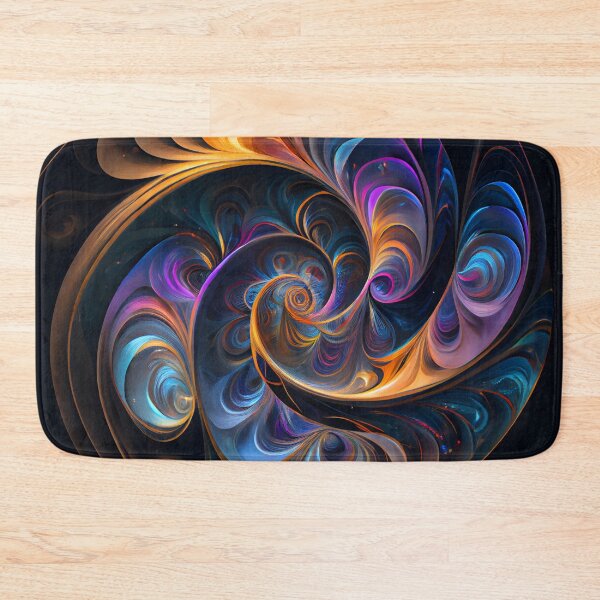 Item preview, Dazzling Enigma Swirl Digital Painting designed and sold by CodeAndColors.