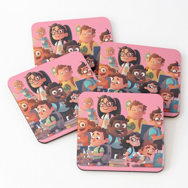 Item preview,  teachers day conception Smiling diverse Students designed and sold by M16ka7a.