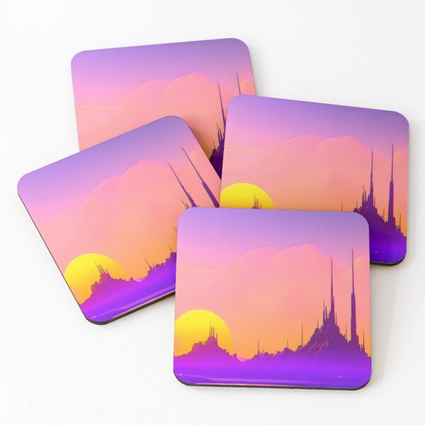 Item preview, Sunset Peaks designed and sold by Night0wls.