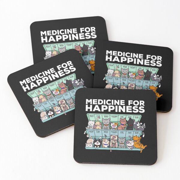 Item preview, My Medicine For Happiness Cats Kitten Every Day designed and sold by ideptamiderw.