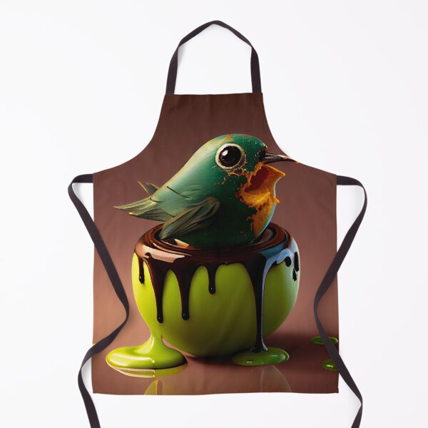 Item preview, Toxic Pudding Swallow Digital Painting designed and sold by CodeAndColors.