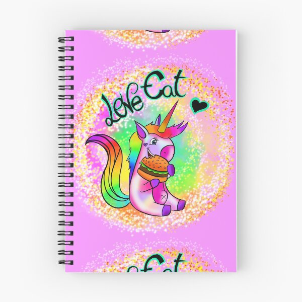 Item preview, La licorne qui aime le fast-food designed and sold by Muxette.