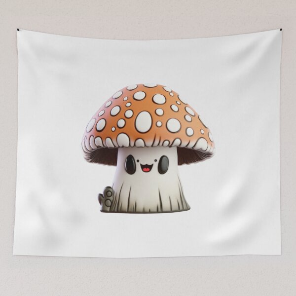 Item preview, Adorable Mushroom Kawaii Shroom  designed and sold by TVBArchive.