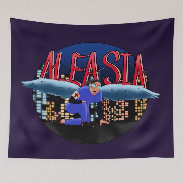 Item preview, Aleasia Name Art designed and sold by AvalonUnmuzzled.