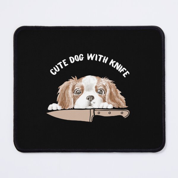 Item preview, Cute Dog with Knife designed and sold by GorinART.