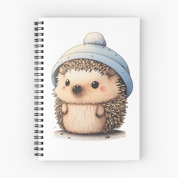 Item preview, Hedgehog With Snowhat designed and sold by StudioRobinNL.