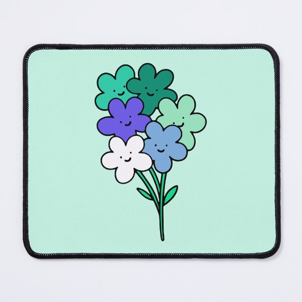 Item preview, Subtle Gay Mens Pride Flowers designed and sold by everything4eva.