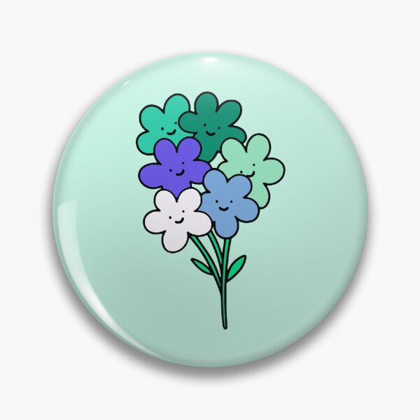 Item preview, Subtle Gay Mens Pride Flowers designed and sold by everything4eva.