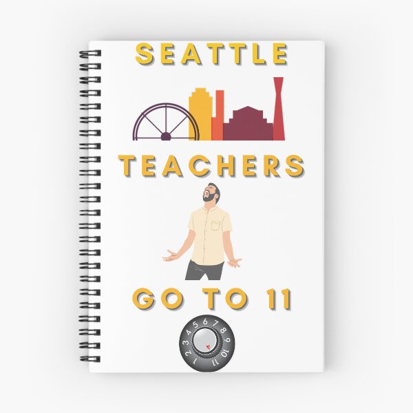 Item preview, Seattle teachers go to number 11 designed and sold by snarkoriginals.