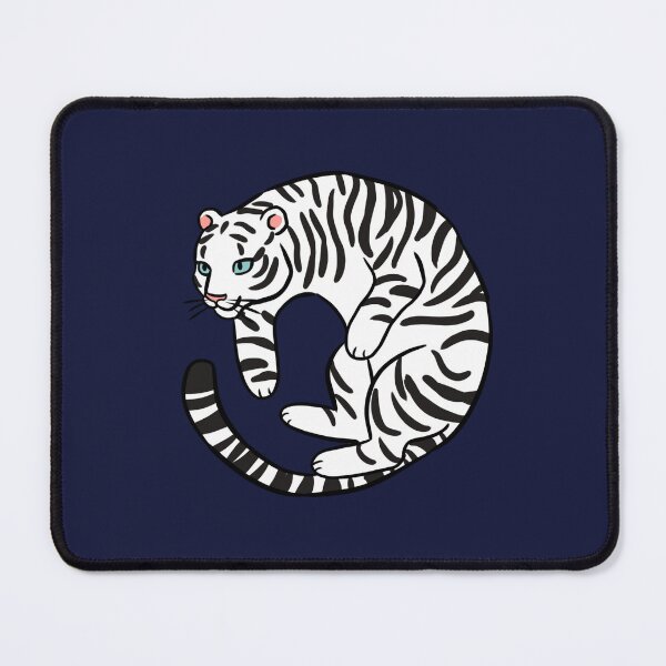 Item preview, Cute white tiger illustration  designed and sold by Yarafantasyart.