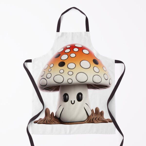 Item preview, Little Mushroom Shroom - Kawaii Toadstool designed and sold by TVBArchive.