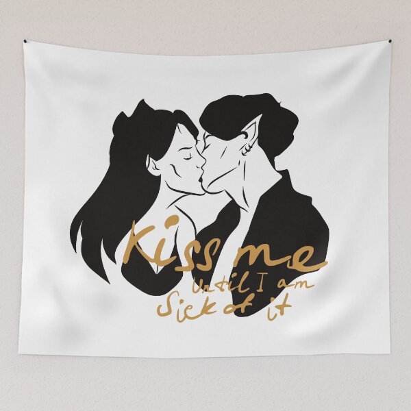 Item preview, Kiss Me until I am sick of it designed and sold by AvviareArt.