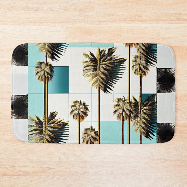 Artikelvorschau, Square California Chic Pattern Digital Painting entworfen und verkauft von CodeAndColors.