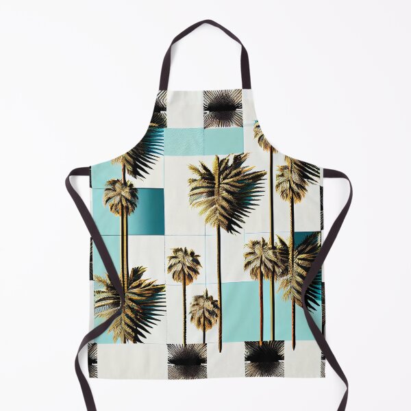 Artikelvorschau, Square California Chic Pattern Digital Painting entworfen und verkauft von CodeAndColors.