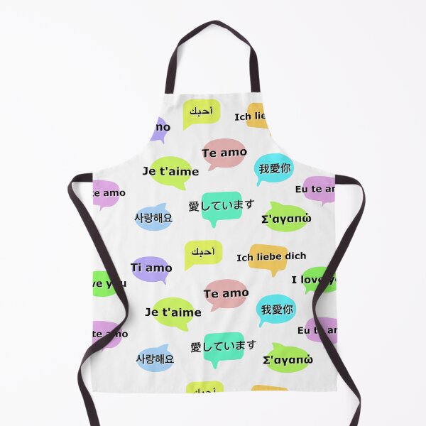 Item preview, “I love you” in 11 languages ​​for language lover, travelers & shop owner designed and sold by LiberaCaballo.