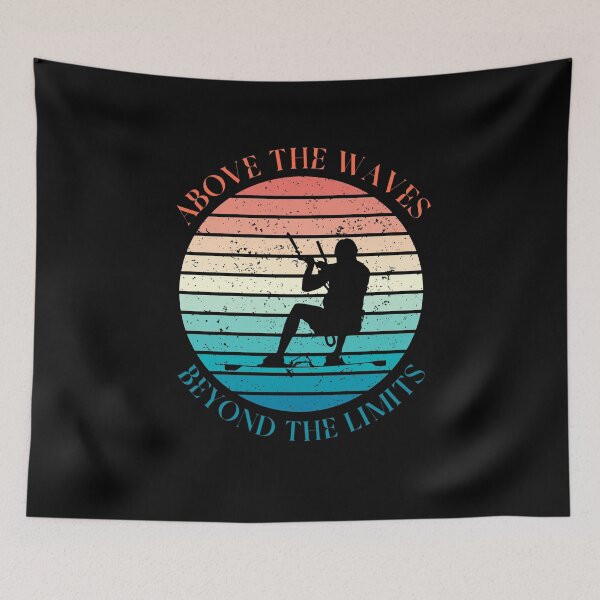 Item preview, Kitesurfing - Above The Waves, Beyond The Limits designed and sold by Laugh-Lines.