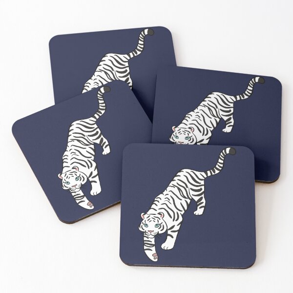 Item preview, Cute white tiger illustration  designed and sold by Yarafantasyart.