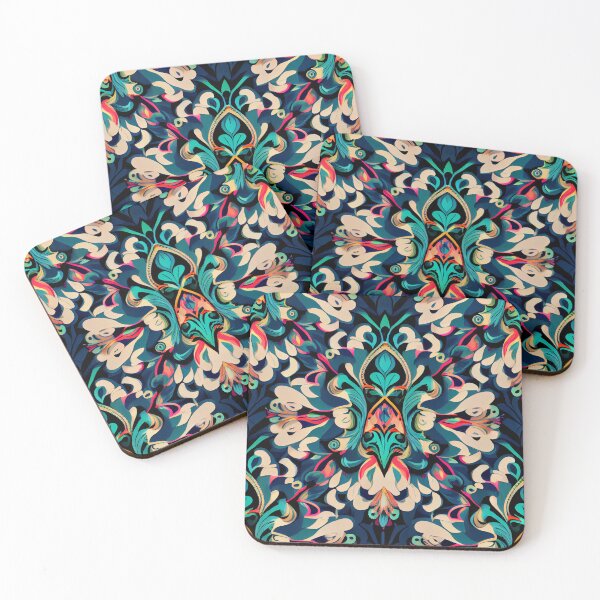 Item preview, Thick Fine Soft Maximalist Pattern Digital Painting designed and sold by CodeAndColors.