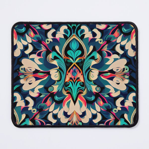 Item preview, Thick Fine Soft Maximalist Pattern Digital Painting designed and sold by CodeAndColors.