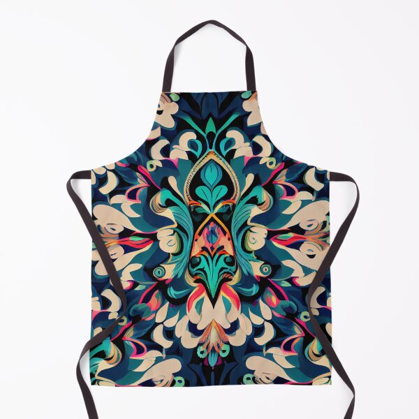 Item preview, Thick Fine Soft Maximalist Pattern Digital Painting designed and sold by CodeAndColors.